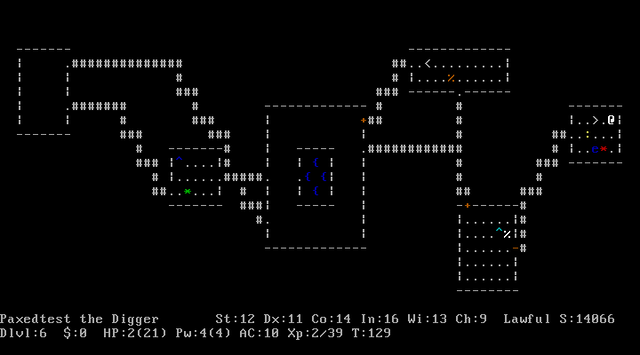 NetHack screenshot